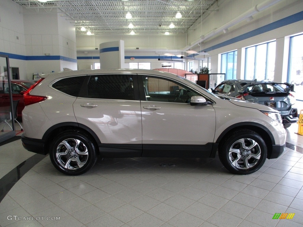 2018 CR-V EX-L AWD - Sandstorm Metallic / Ivory photo #4