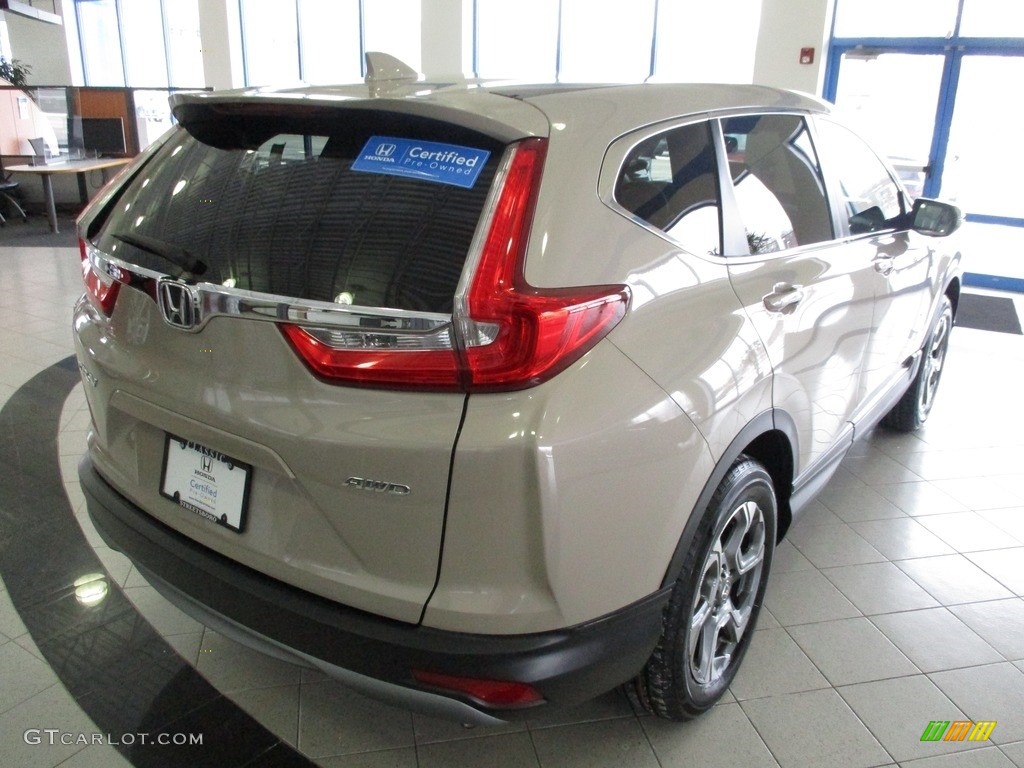 2018 CR-V EX-L AWD - Sandstorm Metallic / Ivory photo #7