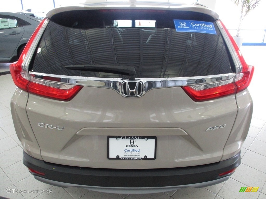 2018 CR-V EX-L AWD - Sandstorm Metallic / Ivory photo #8