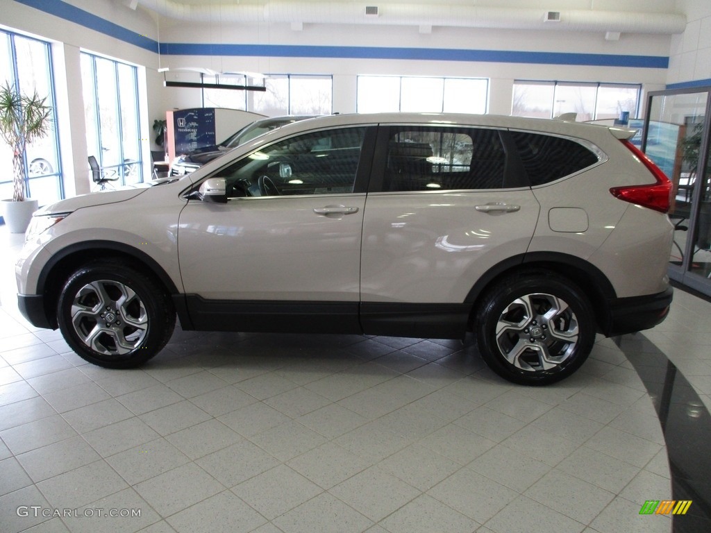 2018 CR-V EX-L AWD - Sandstorm Metallic / Ivory photo #10