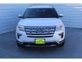 2018 White Platinum Ford Explorer Limited 4WD  photo #3