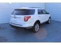 2018 White Platinum Ford Explorer Limited 4WD  photo #9