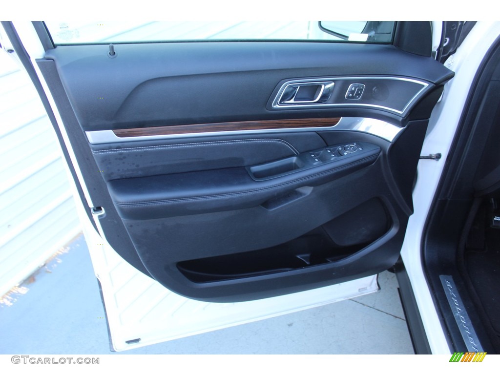 2018 Explorer Limited 4WD - White Platinum / Ebony Black photo #11