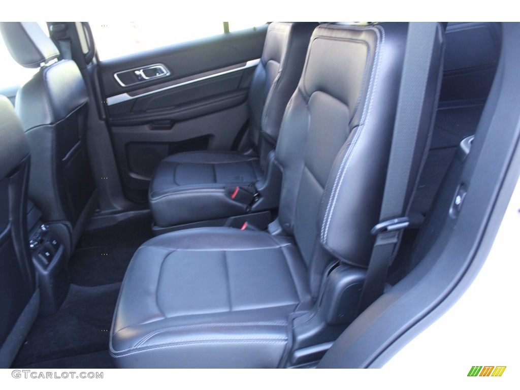 2018 Explorer Limited 4WD - White Platinum / Ebony Black photo #22