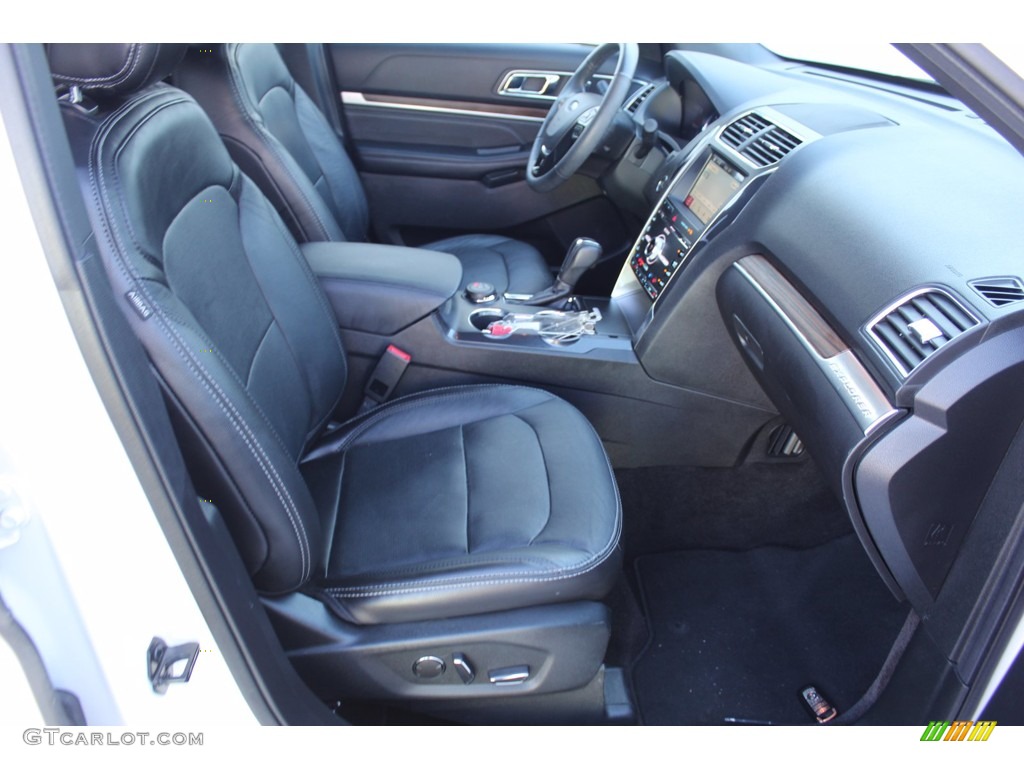2018 Explorer Limited 4WD - White Platinum / Ebony Black photo #30