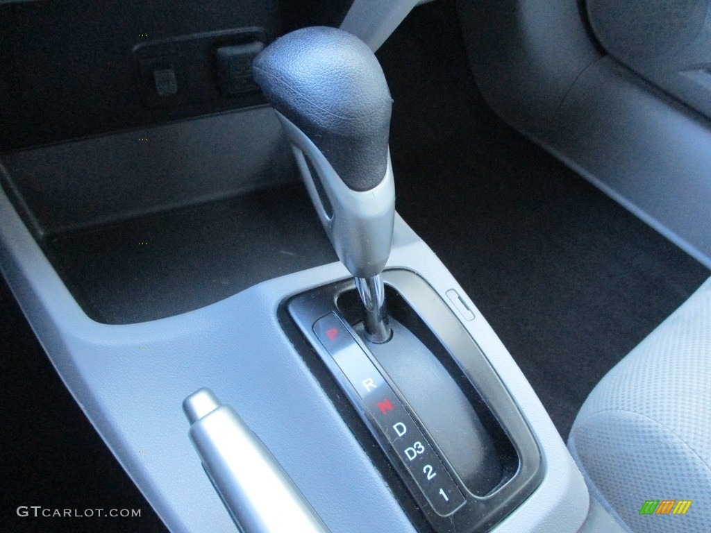 2012 Civic LX Sedan - Cool Mist Metallic / Gray photo #15