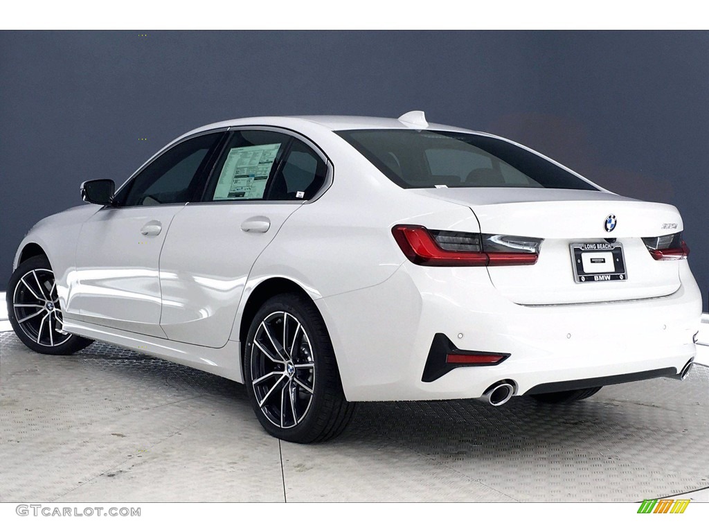 2021 3 Series 330i Sedan - Alpine White / Black photo #3
