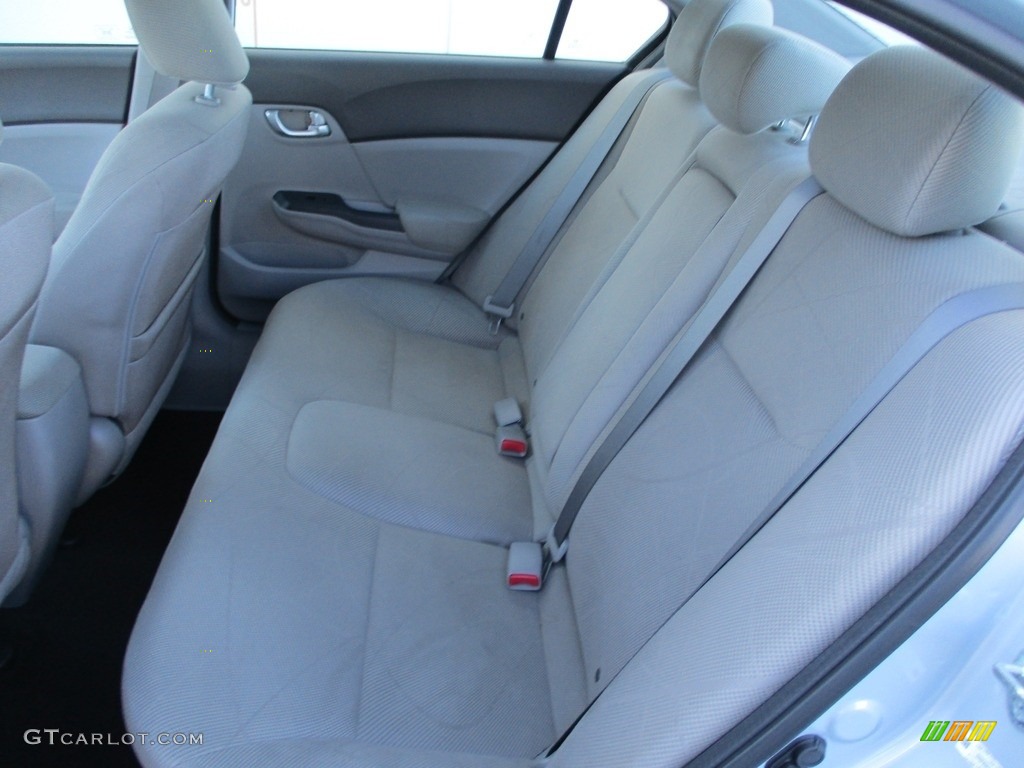 2012 Civic EX Sedan - Cool Mist Metallic / Gray photo #13