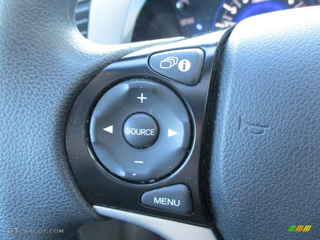 2012 Civic EX Sedan - Cool Mist Metallic / Gray photo #18