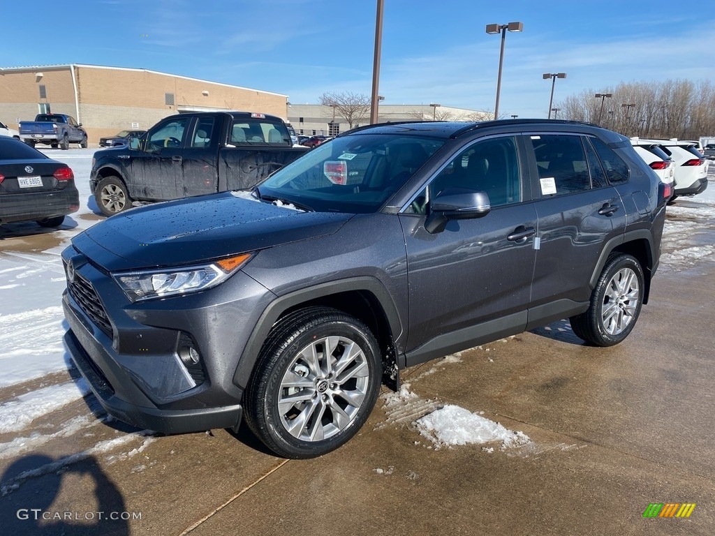 2021 RAV4 XLE Premium AWD - Magnetic Gray Metallic / Black photo #1