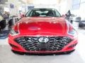 2021 Calypso Red Hyundai Sonata SEL  photo #2