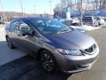 Modern Steel Metallic - Civic EX Sedan Photo No. 8