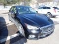 2015 Black Obsidian Infiniti Q50 3.7 AWD  photo #2