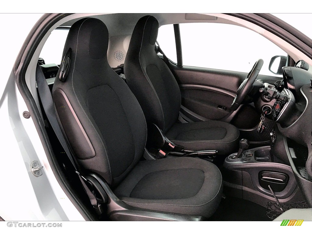 Black Interior 2017 Smart fortwo Electric Drive coupe Photo #141007769