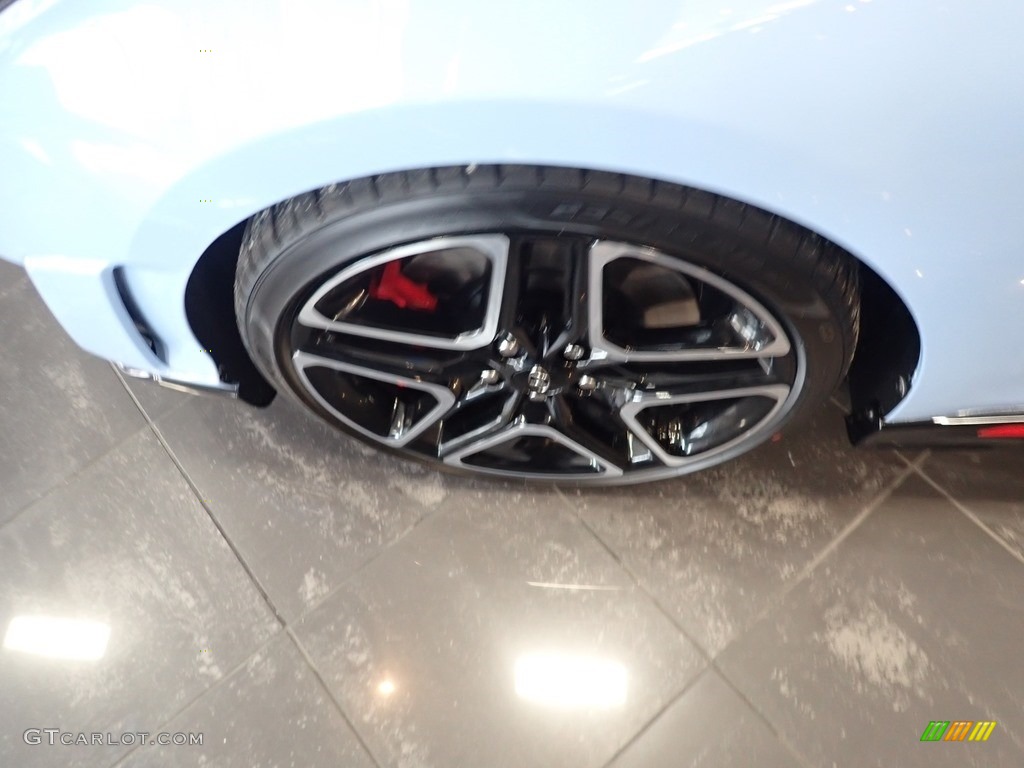 2021 Veloster N - Performance Blue / Black photo #2