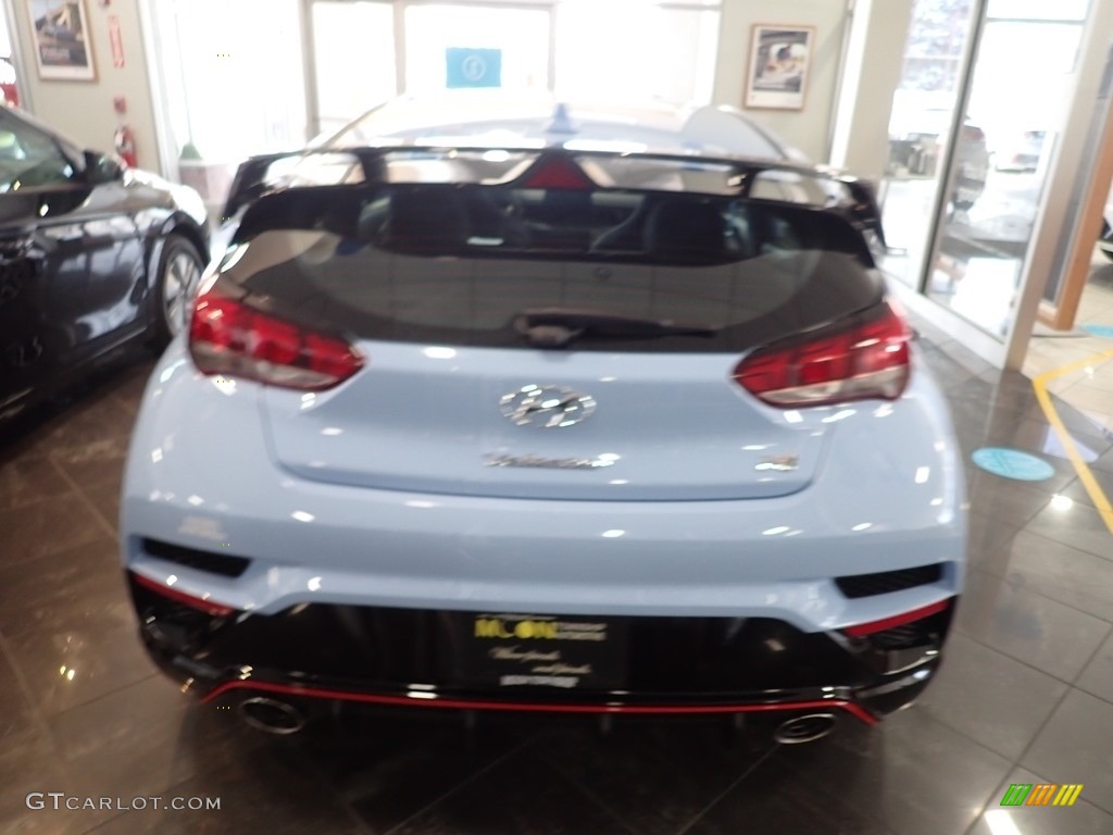 2021 Veloster N - Performance Blue / Black photo #4