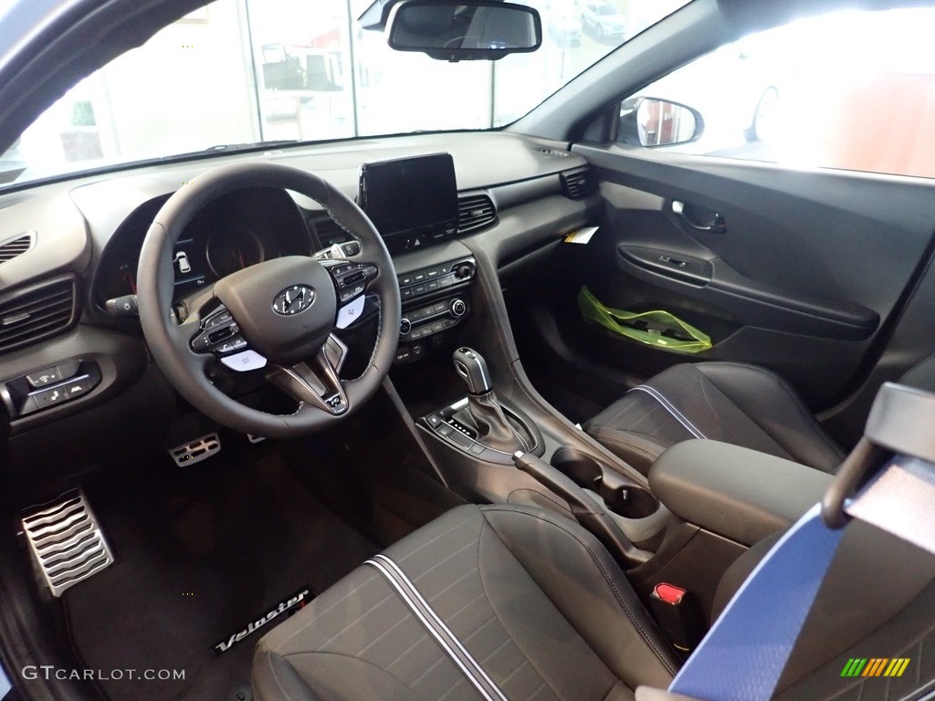 Black Interior 2021 Hyundai Veloster N Photo #141008523