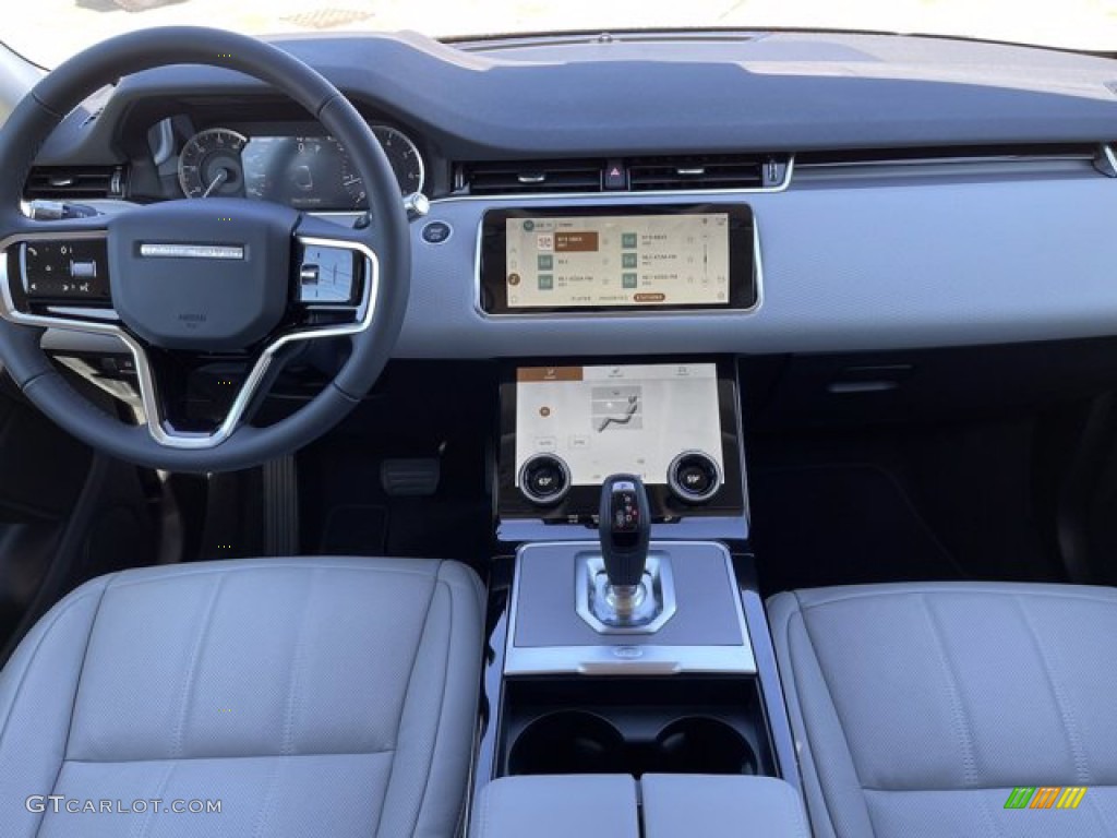 2021 Land Rover Range Rover Evoque S Cloud/Ebony Dashboard Photo #141008615