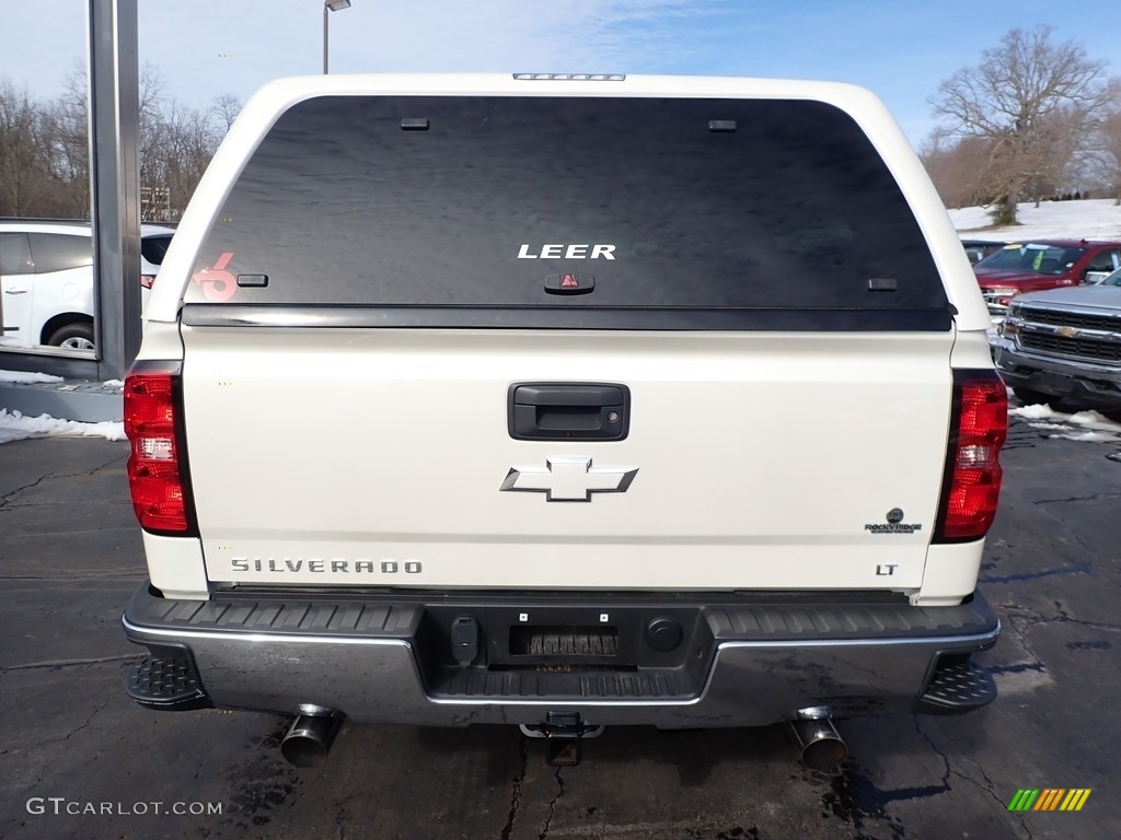 2015 Silverado 1500 LT Crew Cab 4x4 - White Diamond Tricoat / Jet Black photo #9