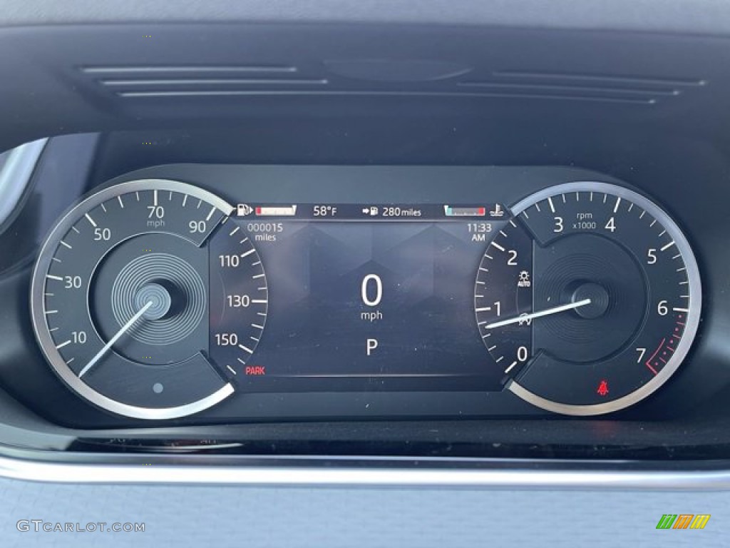 2021 Land Rover Range Rover Evoque S Gauges Photo #141008911