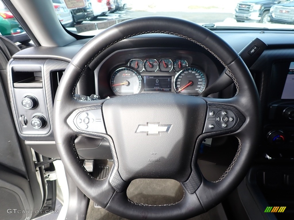 2015 Silverado 1500 LT Crew Cab 4x4 - White Diamond Tricoat / Jet Black photo #21
