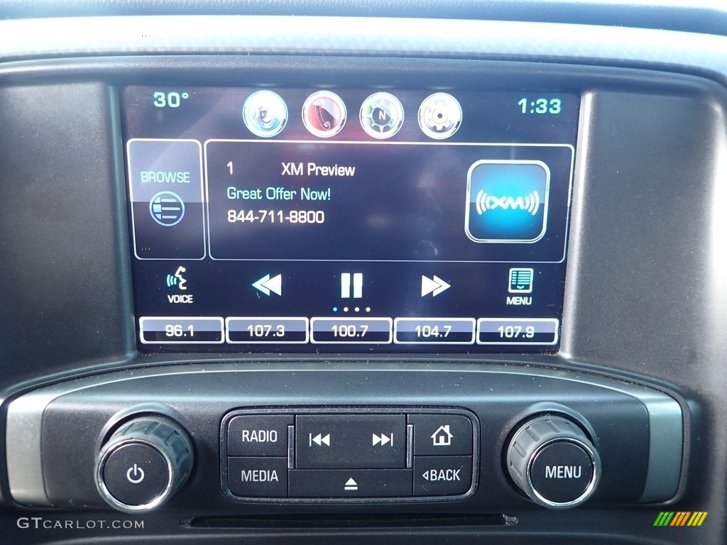 2015 Silverado 1500 LT Crew Cab 4x4 - White Diamond Tricoat / Jet Black photo #24