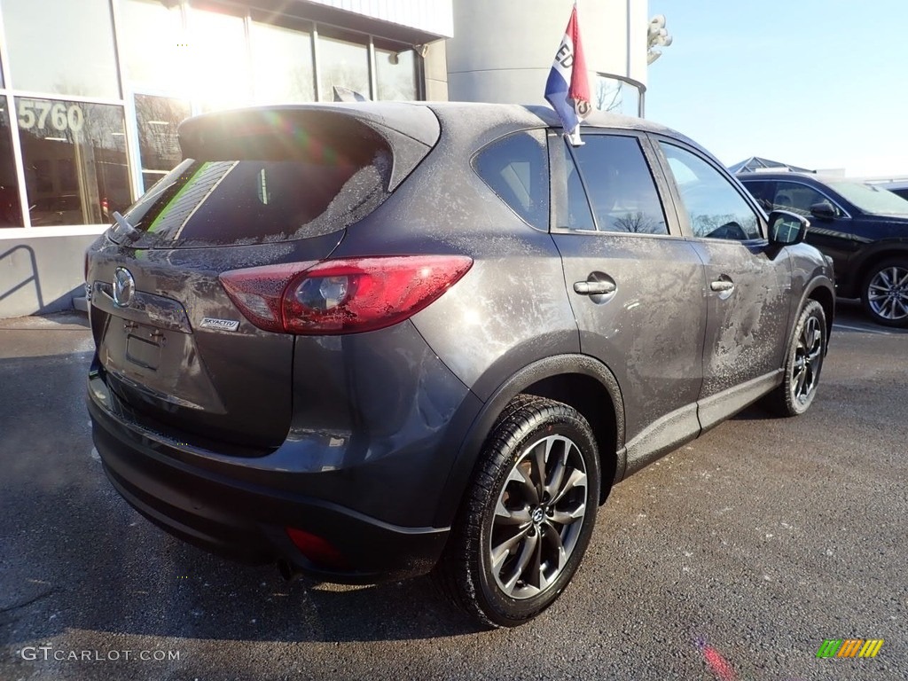 2016 CX-5 Grand Touring AWD - Meteor Gray Mica / Black photo #2