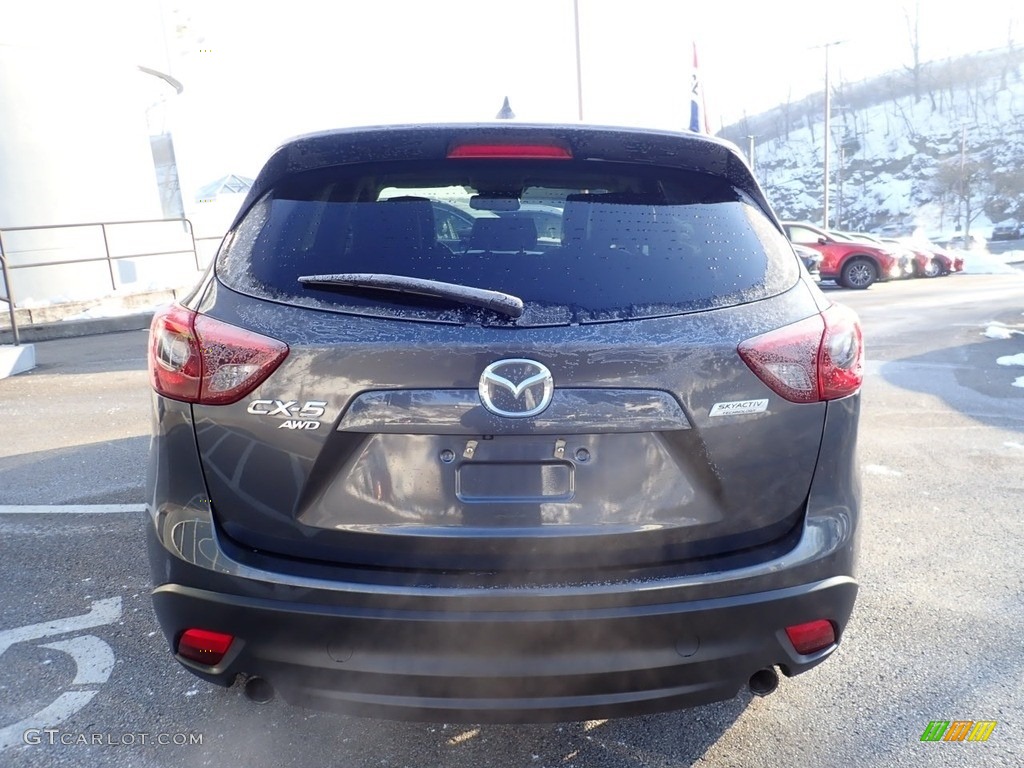 2016 CX-5 Grand Touring AWD - Meteor Gray Mica / Black photo #3