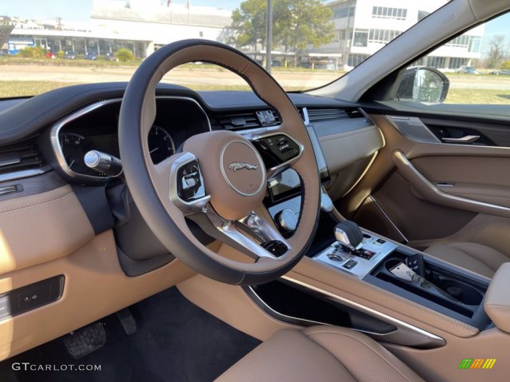 2021 Jaguar F-PACE P250 S Caraway/Ebony Dashboard Photo #141009496