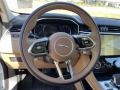2021 Jaguar F-PACE Caraway/Ebony Interior Steering Wheel Photo