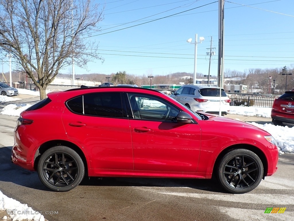 Alfa Rosso (Red) 2021 Alfa Romeo Stelvio Ti AWD Exterior Photo #141009697