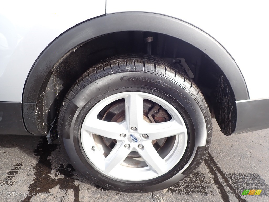 2017 Explorer XLT 4WD - Ingot Silver / Ebony Black photo #14