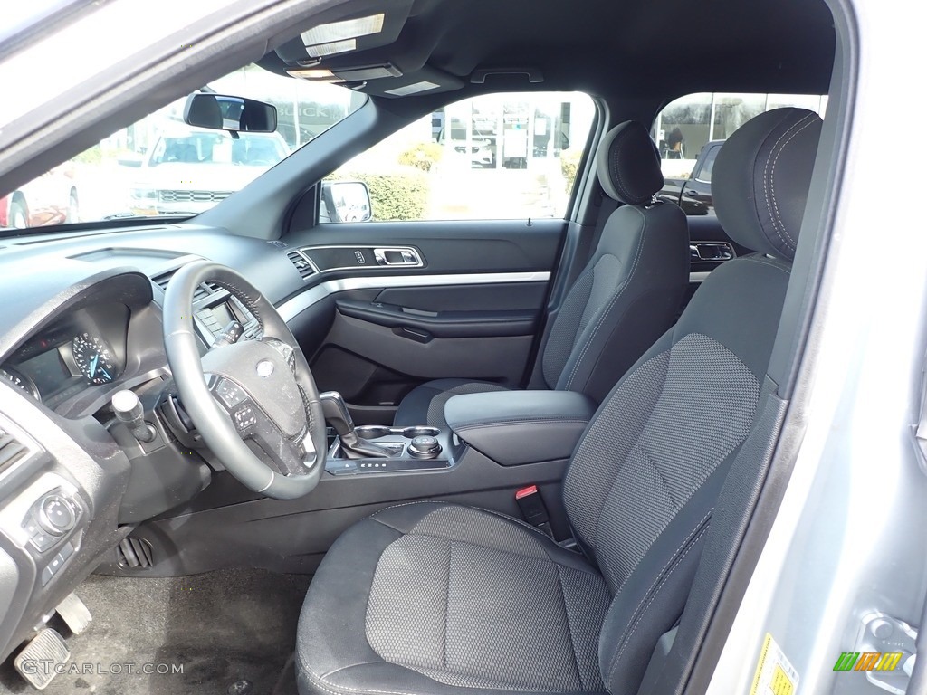 2017 Explorer XLT 4WD - Ingot Silver / Ebony Black photo #16