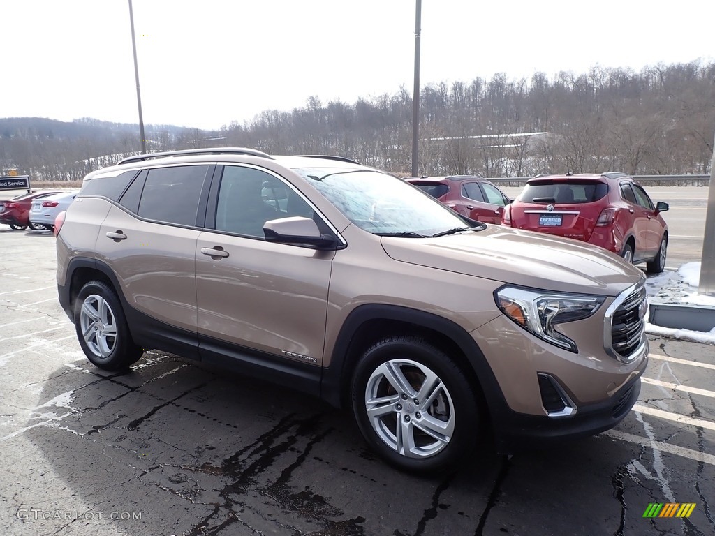 2018 Terrain SLE AWD - Coppertino Metallic / ­Jet Black photo #4