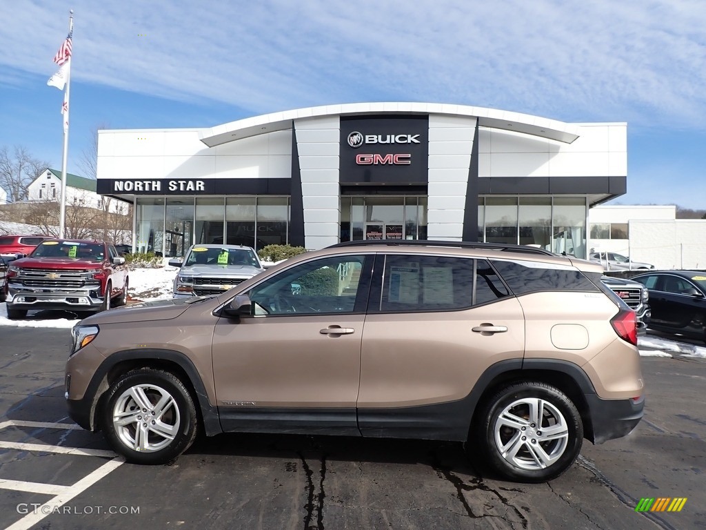 2018 Terrain SLE AWD - Coppertino Metallic / ­Jet Black photo #12
