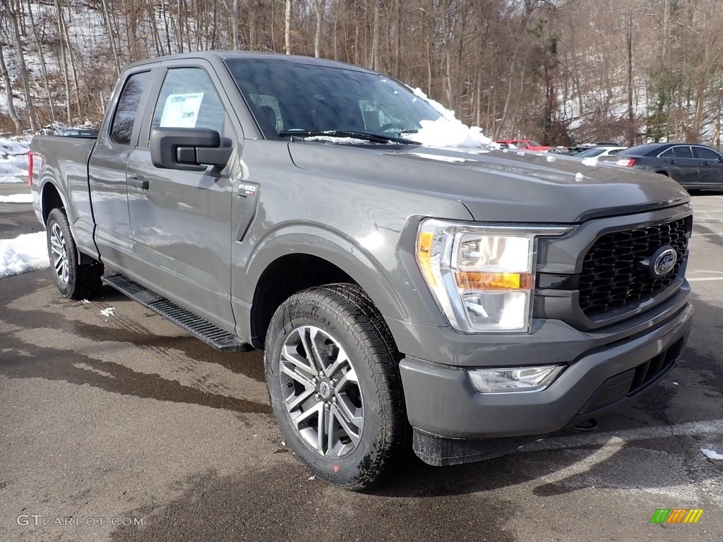 Lead Foot 2021 Ford F150 STX SuperCab 4x4 Exterior Photo #141010441