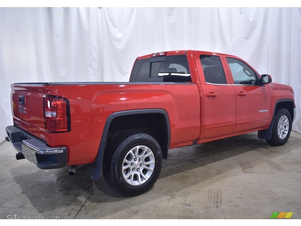 2018 Sierra 1500 SLE Double Cab 4WD - Cardinal Red / Jet Black photo #2