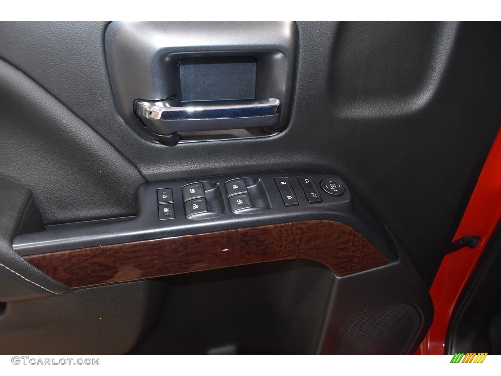 2018 Sierra 1500 SLE Double Cab 4WD - Cardinal Red / Jet Black photo #10