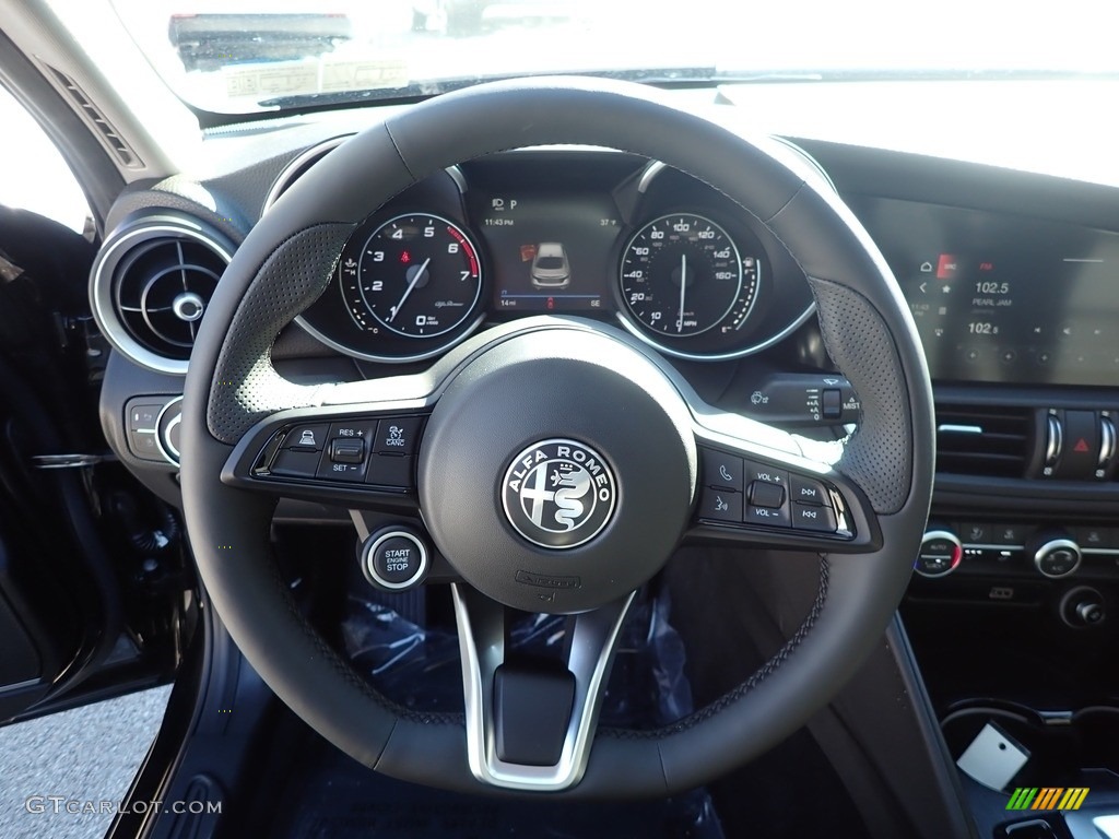 2021 Alfa Romeo Giulia Sprint AWD Steering Wheel Photos
