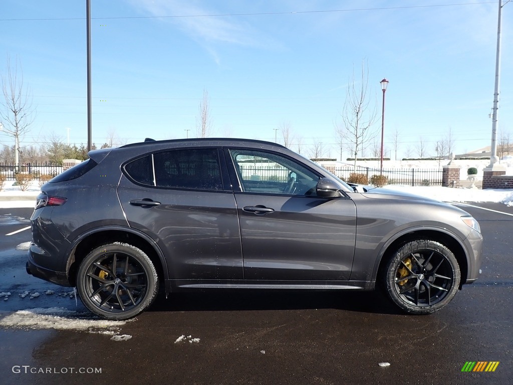 Stromboli Gray Metallic 2021 Alfa Romeo Stelvio Ti AWD Exterior Photo #141011786