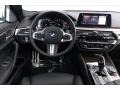Black 2018 BMW 5 Series M550i xDrive Sedan Dashboard
