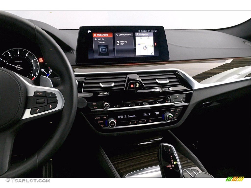 2018 5 Series M550i xDrive Sedan - Bluestone Metallic / Black photo #5