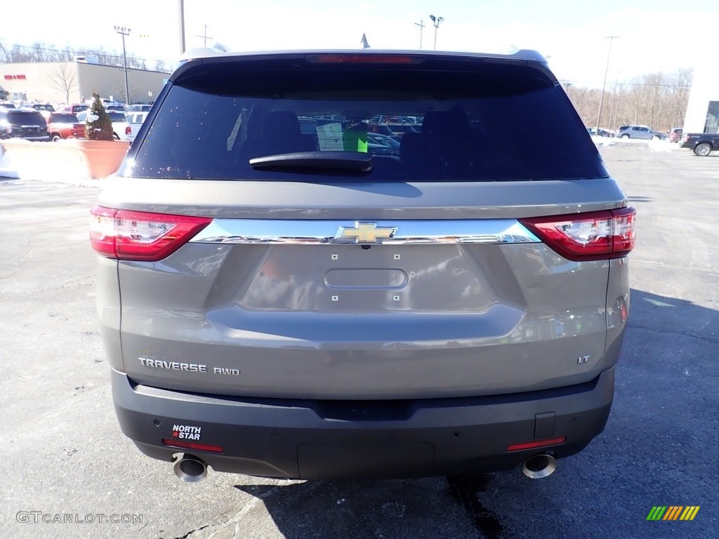 2018 Traverse LT AWD - Pepperdust Metallic / Jet Black photo #6