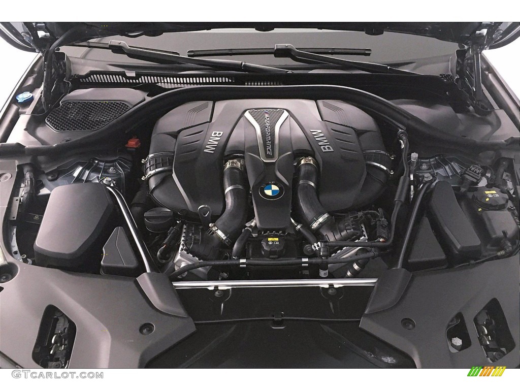 2018 5 Series M550i xDrive Sedan - Bluestone Metallic / Black photo #9