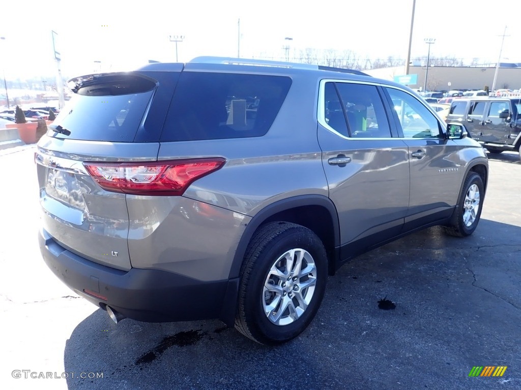 2018 Traverse LT AWD - Pepperdust Metallic / Jet Black photo #9