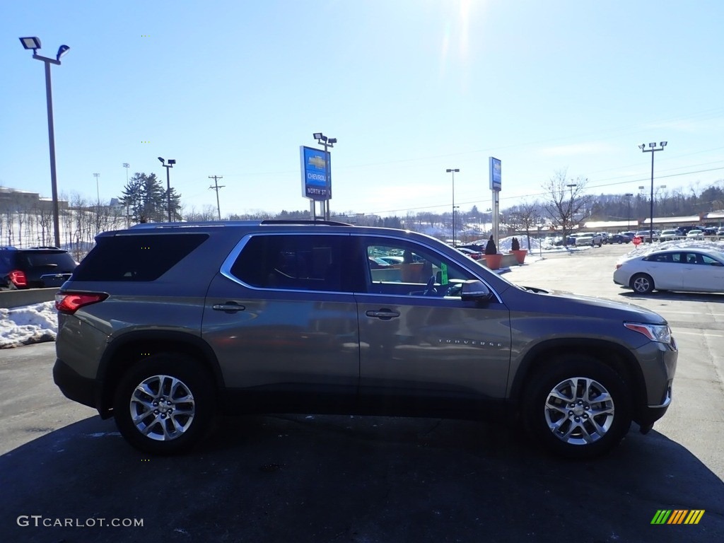 2018 Traverse LT AWD - Pepperdust Metallic / Jet Black photo #10