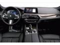 Black 2018 BMW 5 Series M550i xDrive Sedan Dashboard