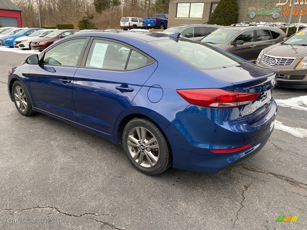 2018 Elantra SEL - Electric Blue / Black photo #8