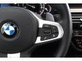 Black 2018 BMW 5 Series M550i xDrive Sedan Steering Wheel