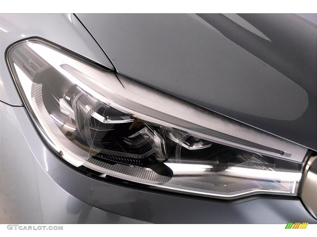 2018 5 Series M550i xDrive Sedan - Bluestone Metallic / Black photo #26